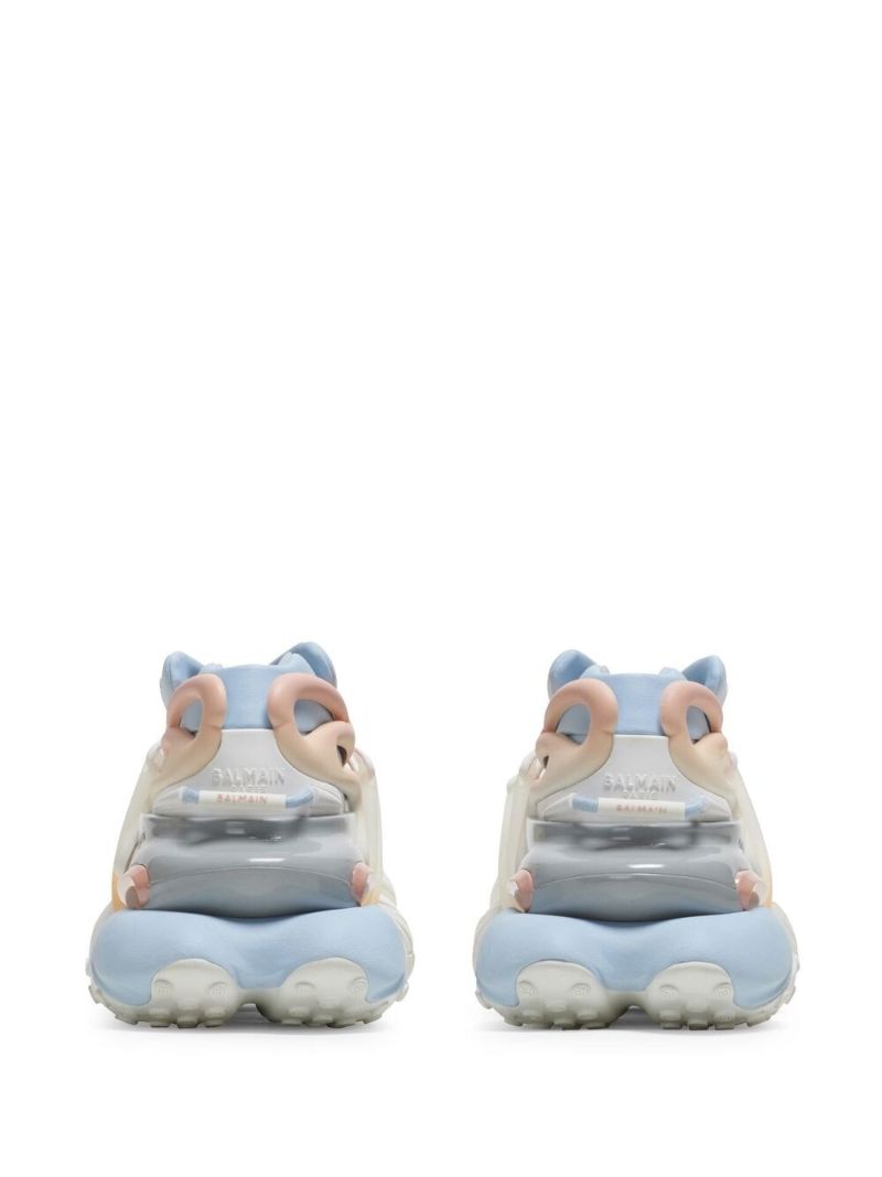 Blue Unicorn Panelled Sneakers