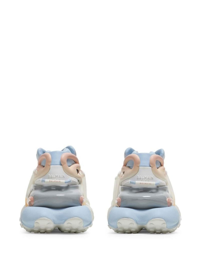 Blue Unicorn Panelled Sneakers