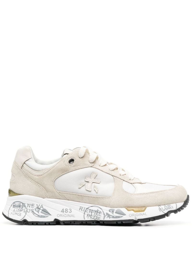 Neutral Mase 6156 Suede Sneakers