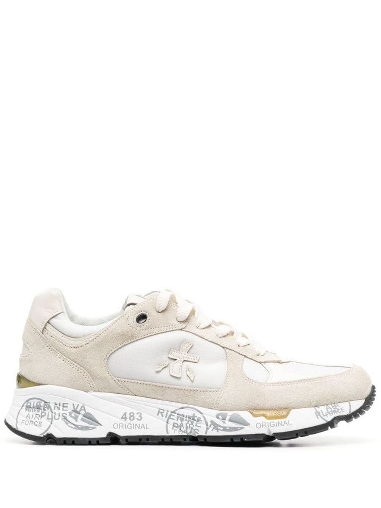 Neutral Mase 6156 Suede Sneakers