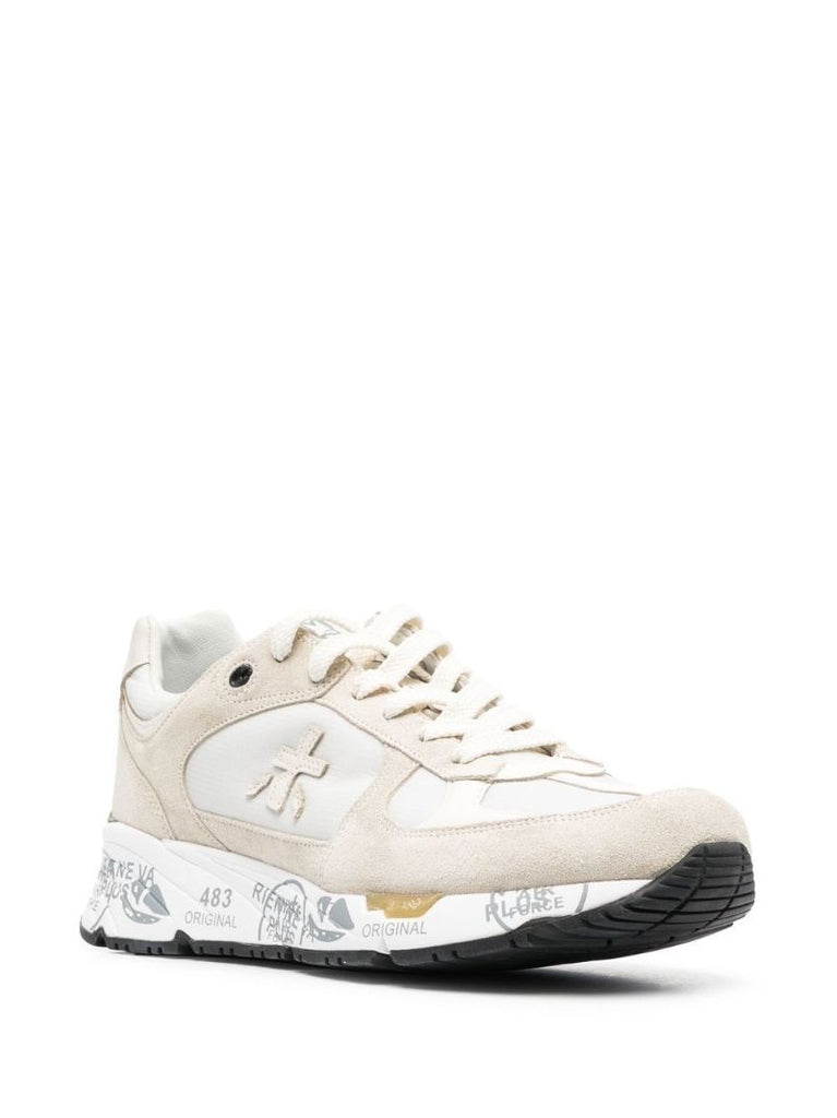 Neutral Mase 6156 Suede Sneakers