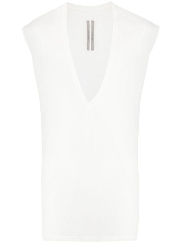 White Dylan Cotton Vest
