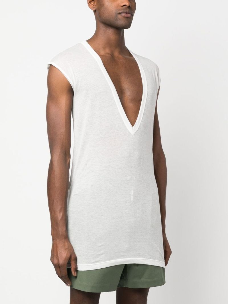 White Dylan Cotton Vest