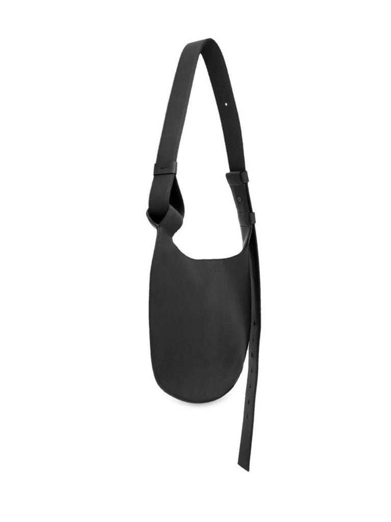 Black Leather Shoulder Bag