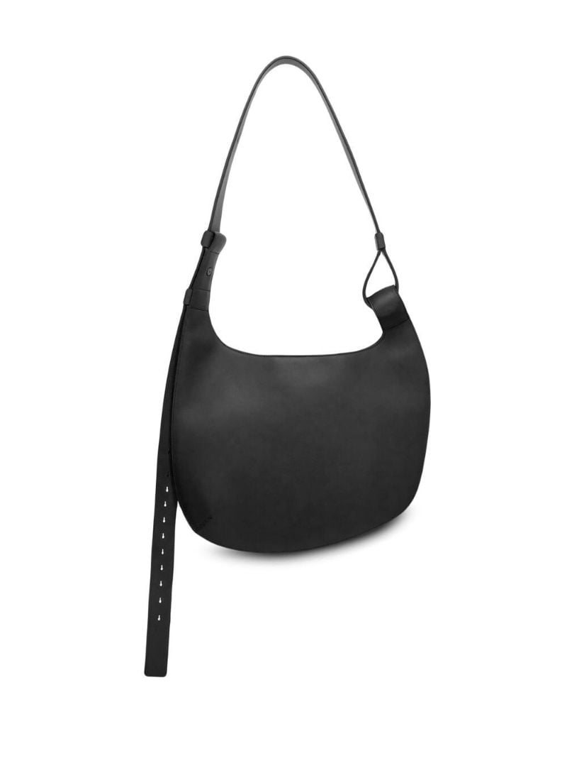 Black Leather Shoulder Bag