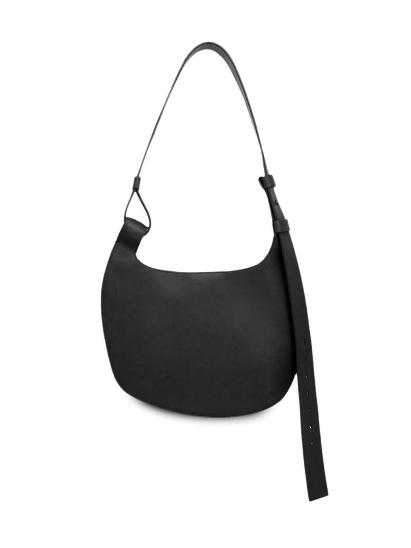 Black Leather Shoulder Bag