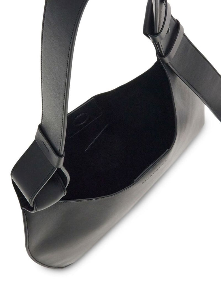 Black Leather Shoulder Bag