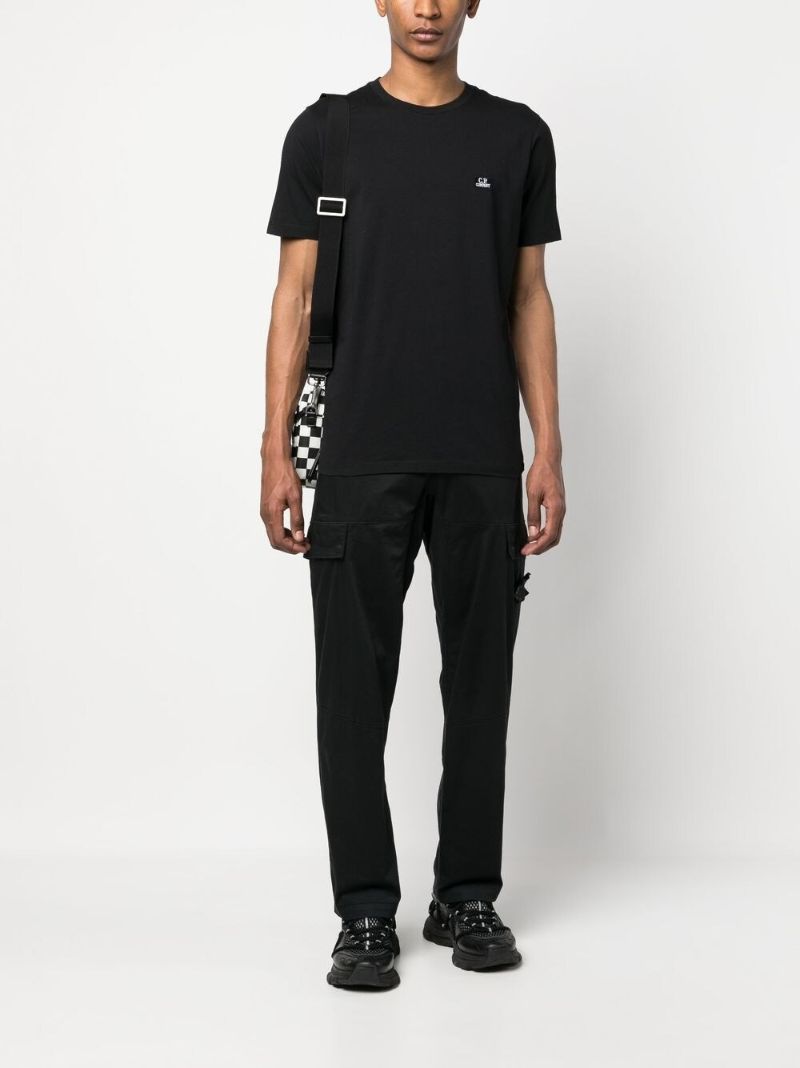 Black Logo Patch T-shirt