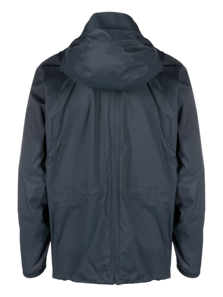 Blue Packable Parka Jacket