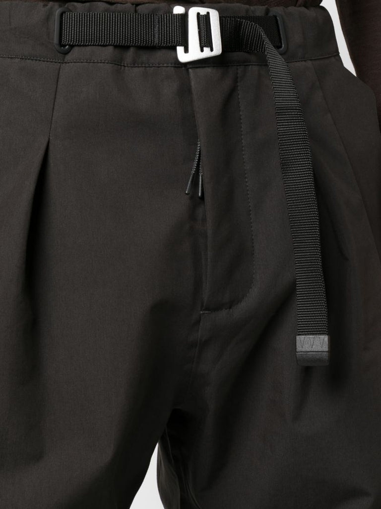 Black Torrent Wide-leg Trousers