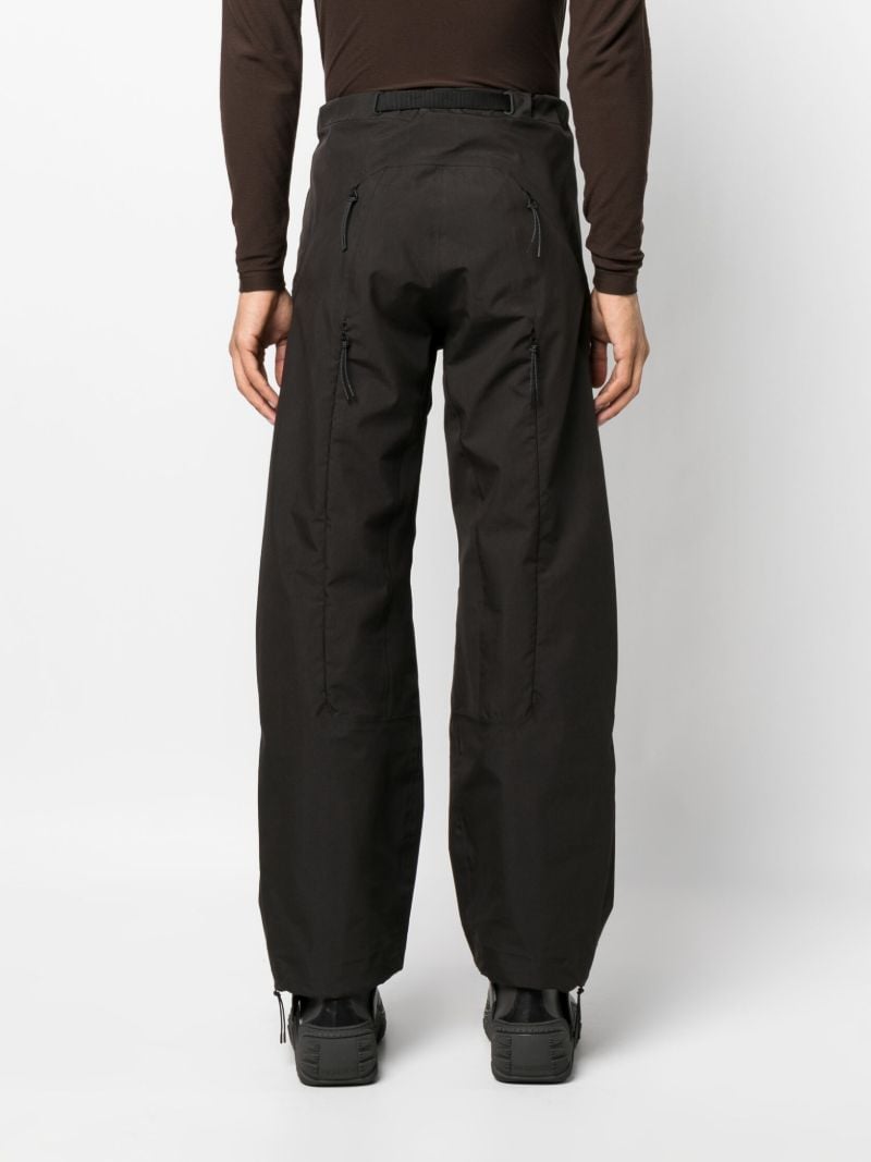 Black Torrent Wide-leg Trousers