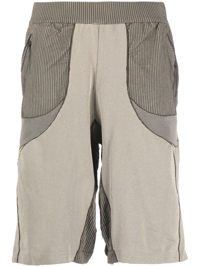 Green Gelder Knitted Bermuda Shorts