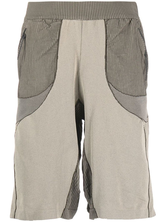 Green Gelder Knitted Bermuda Shorts