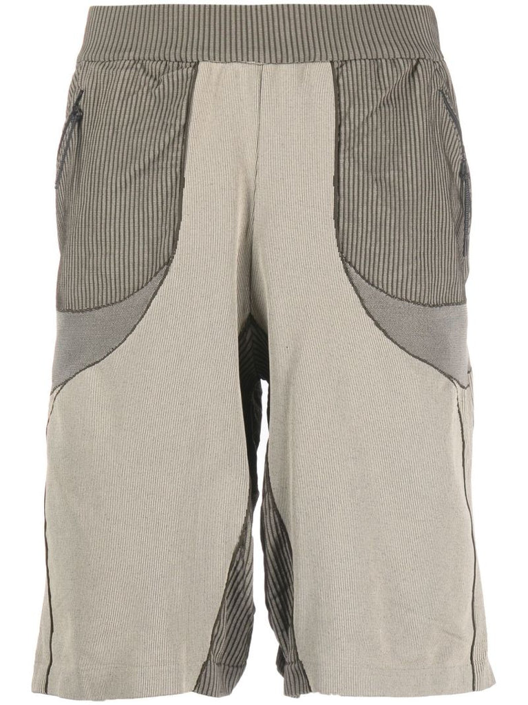 Green Gelder Knitted Bermuda Shorts