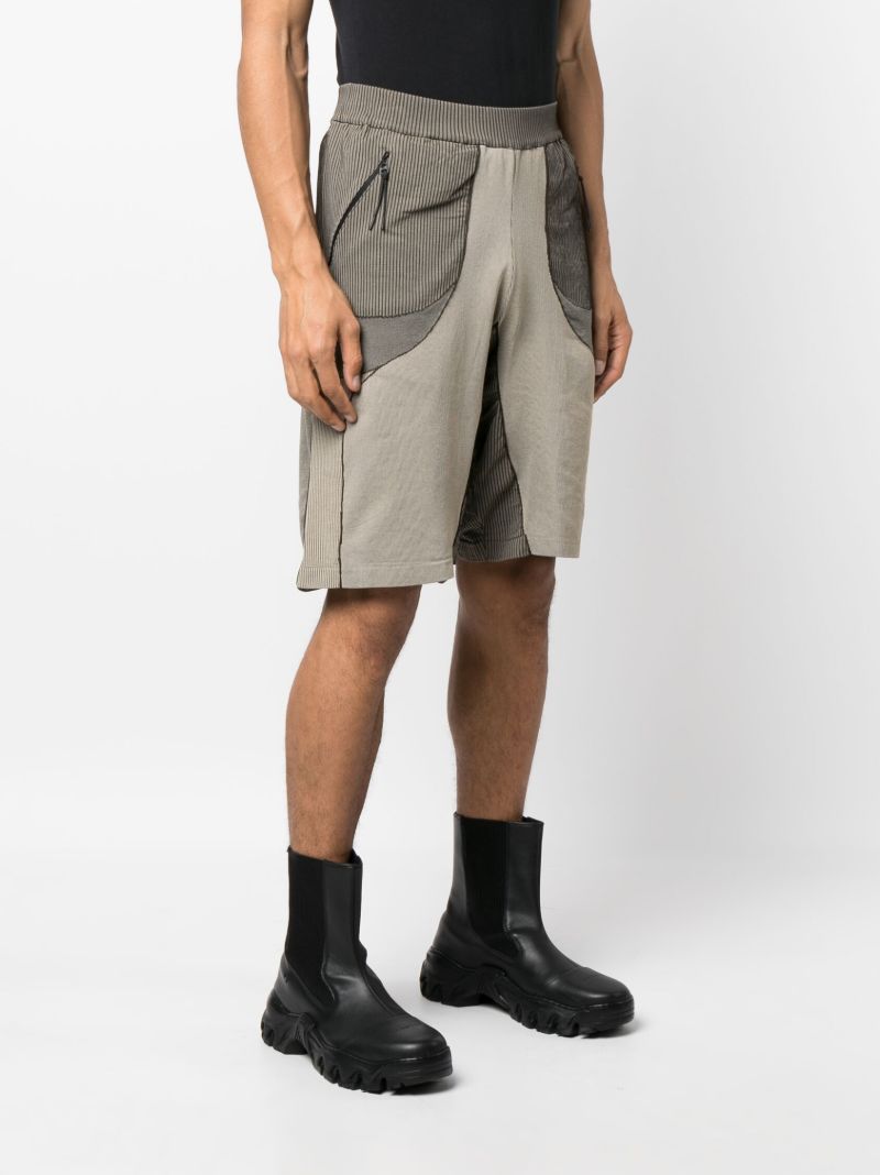 Green Gelder Knitted Bermuda Shorts