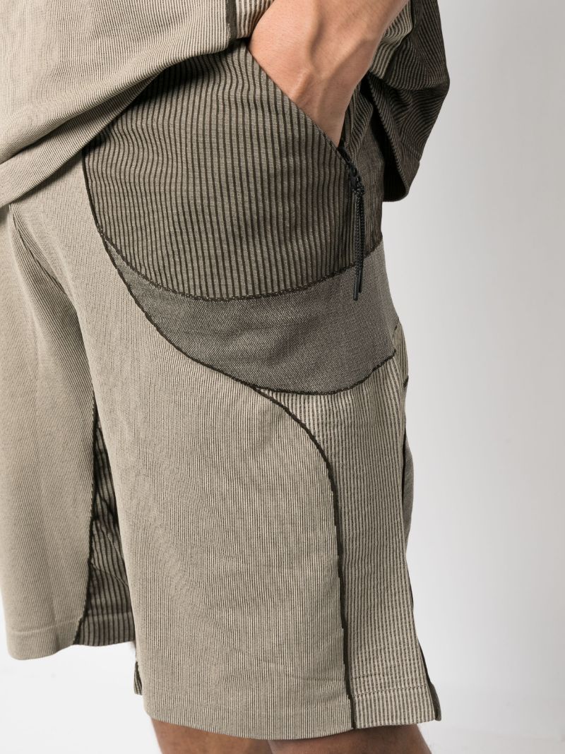 Green Gelder Knitted Bermuda Shorts