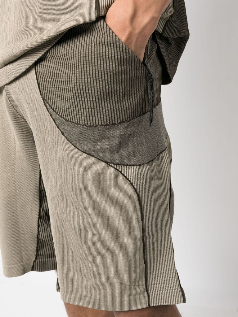 Green Gelder Knitted Bermuda Shorts