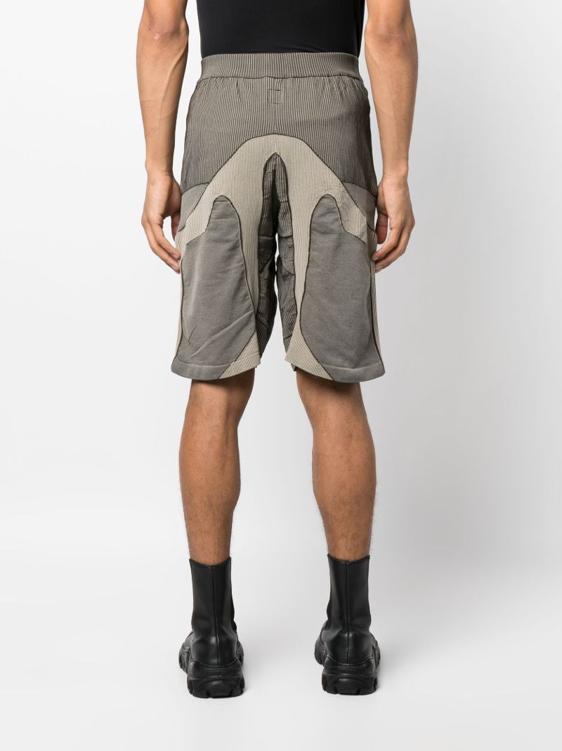 Green Gelder Knitted Bermuda Shorts