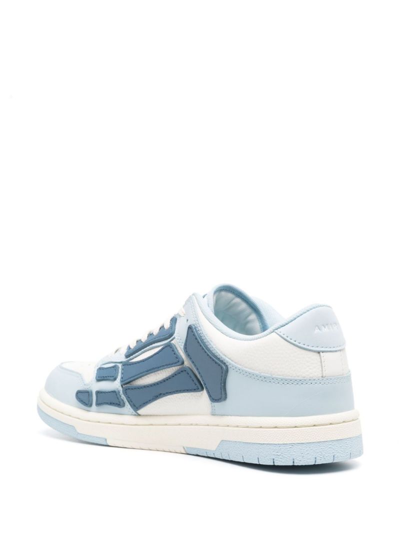 Blue Skel Top Low Leather Sneakers