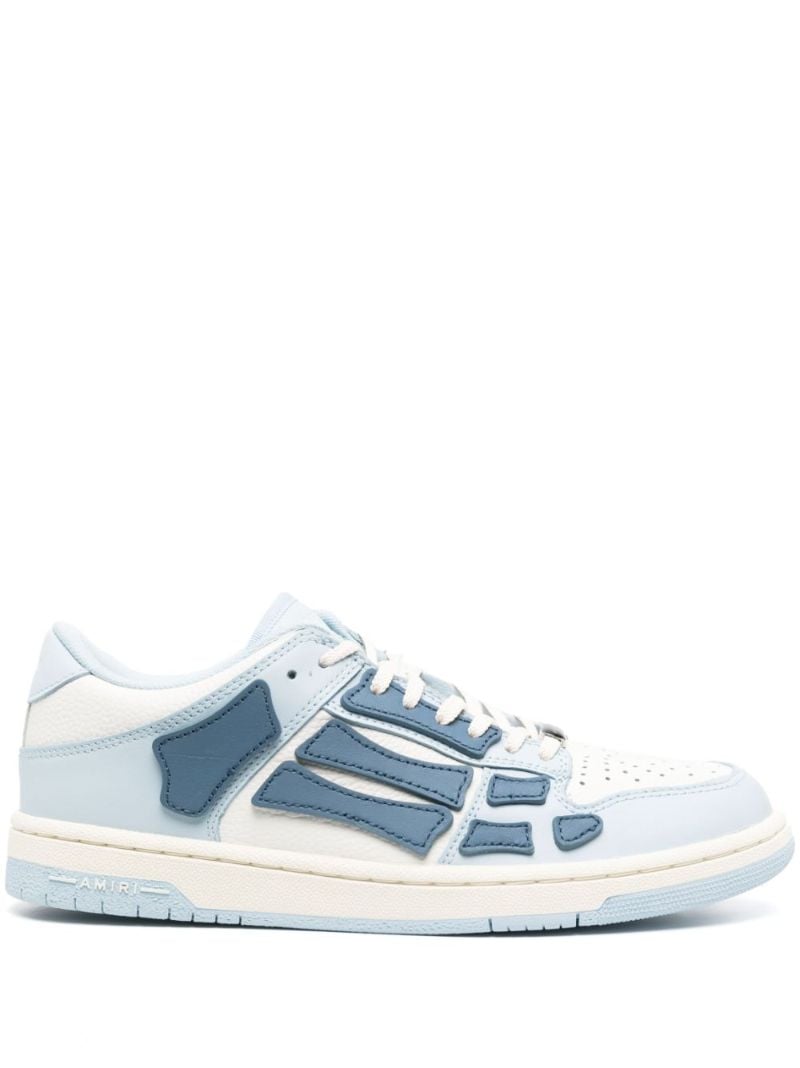 Blue Skel Top Low Leather Sneakers