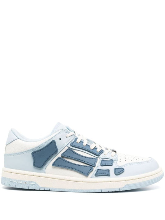 Blue Skel Top Low Leather Sneakers