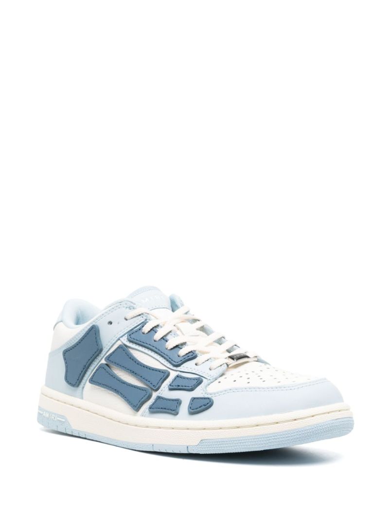 Blue Skel Top Low Leather Sneakers