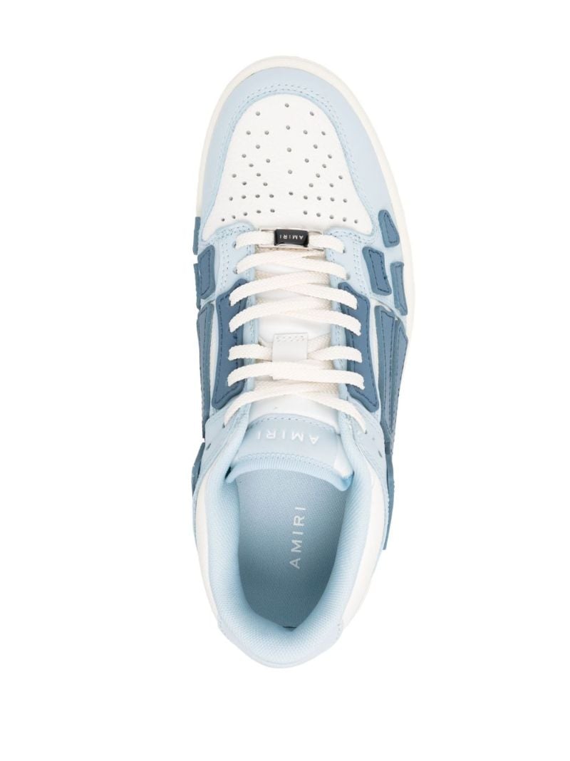 Blue Skel Top Low Leather Sneakers