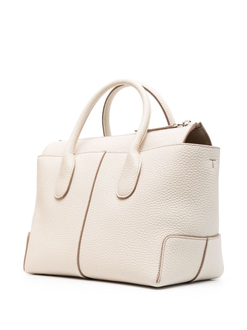 Neutral Leather Tote Bag