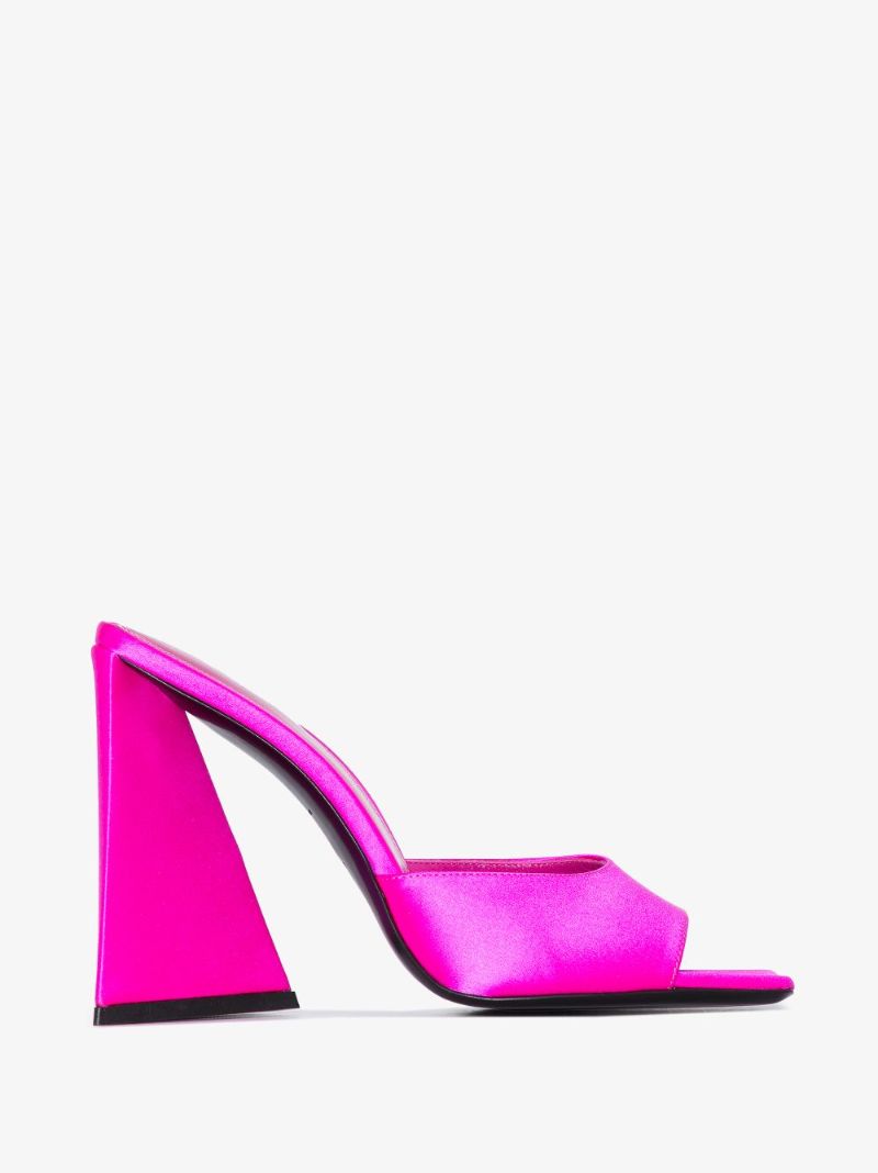 Pink Devon 115 Satin Sandals