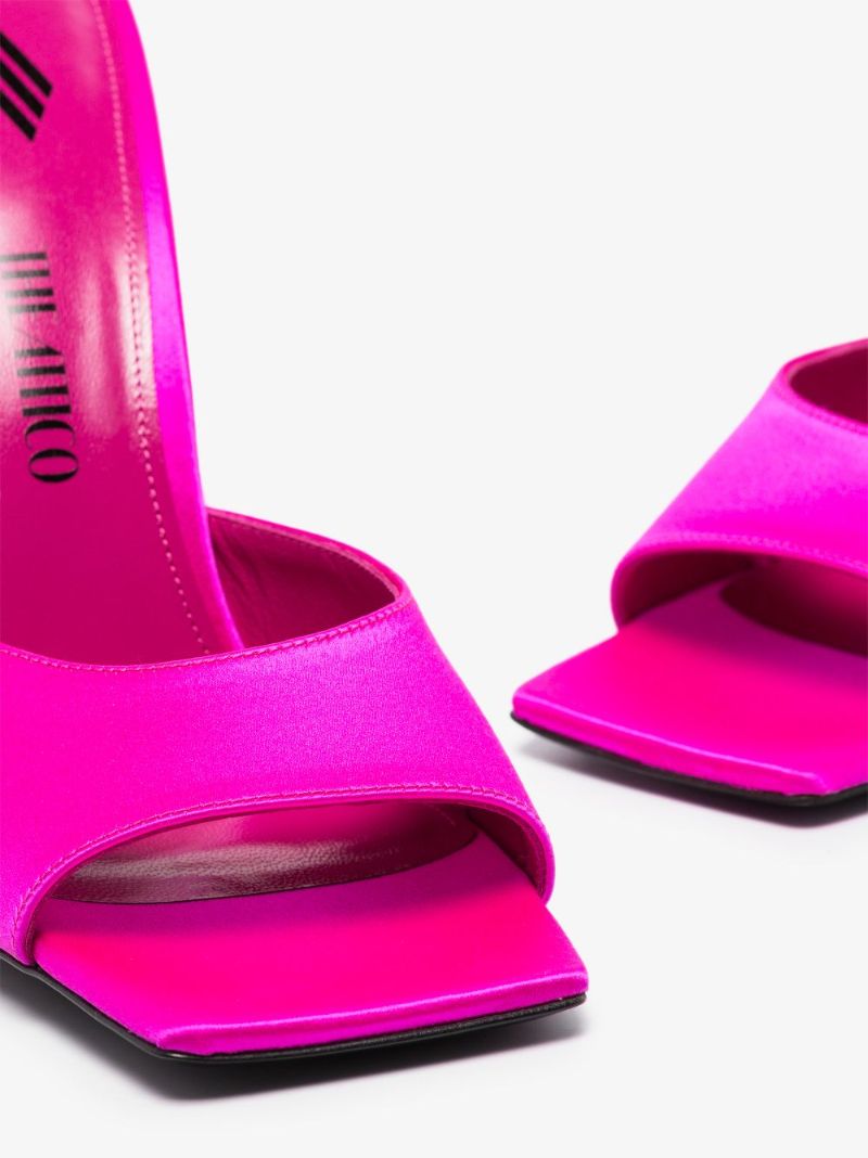Pink Devon 115 Satin Sandals