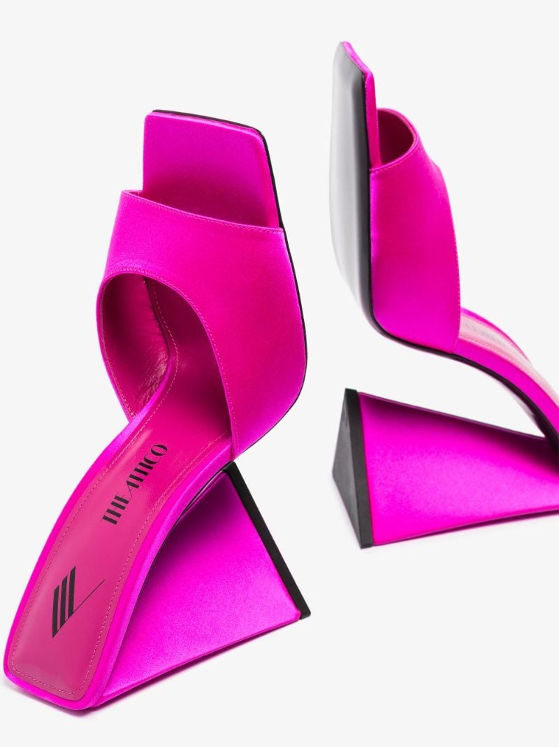 Pink Devon 115 Satin Sandals