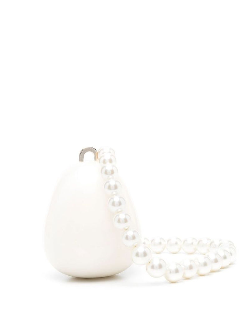 Neutral Micro Egg Cross Body Bag