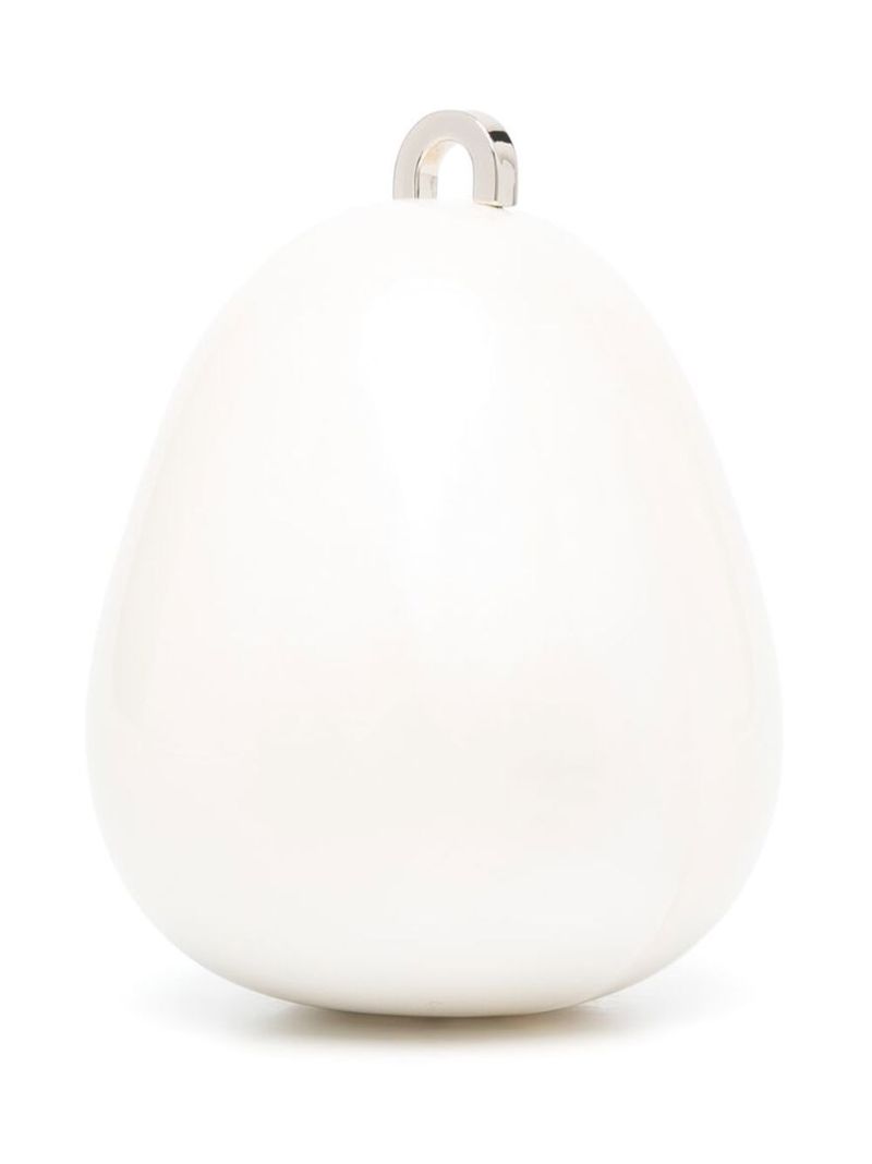 Neutral Micro Egg Cross Body Bag