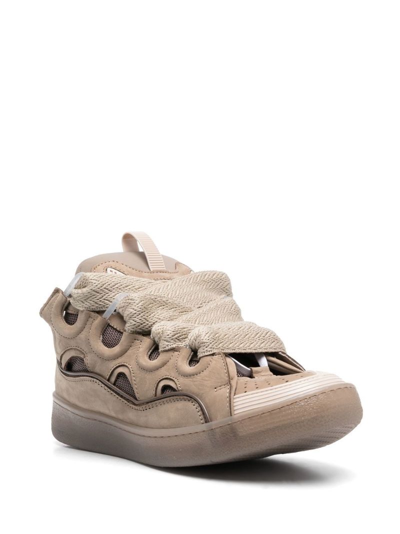 Neutral Curb Low-top Sneakers