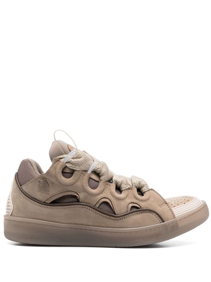 Neutral Curb Low-top Sneakers