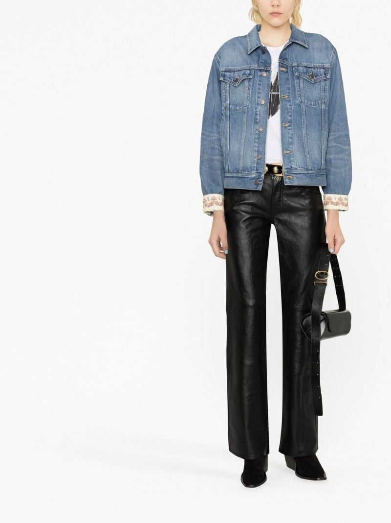 Blue Cotton Denim Jacket