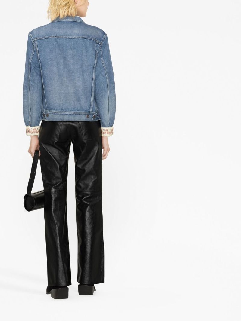 Blue Cotton Denim Jacket