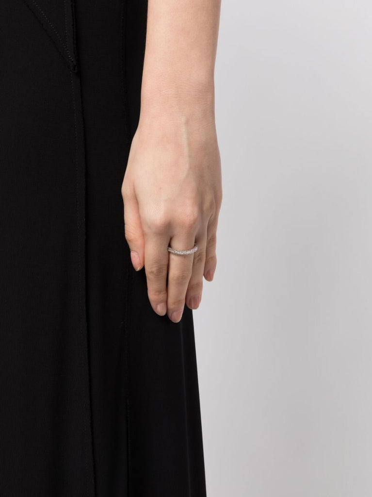 14k Yellow Gold Diamond PavÃ_x0083_Â© Eternity Ring