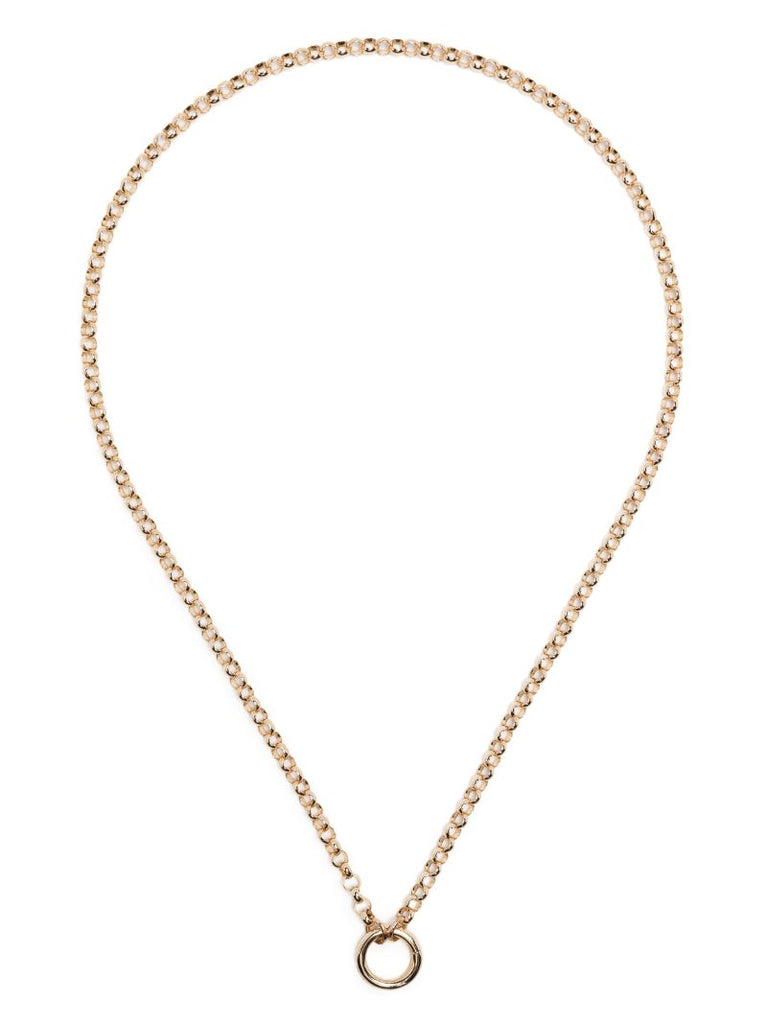 14k Yellow Gold Medium Belcher Chain Necklace