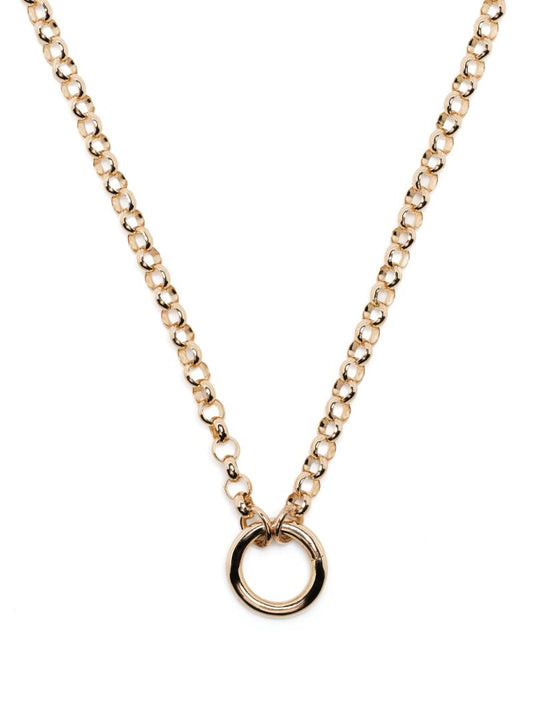 14k Yellow Gold Medium Belcher Chain Necklace