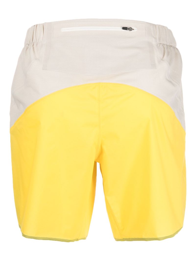 Yellow Breathable Elasticated Shorts