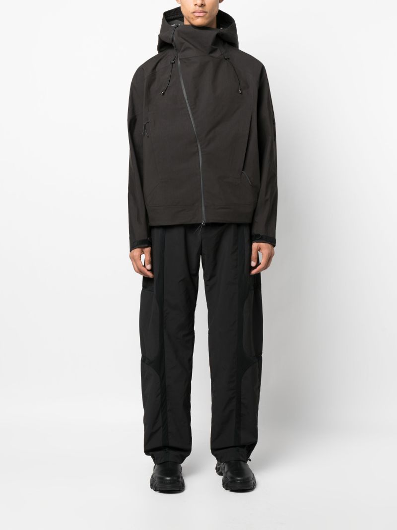 Brown Torrent Hooded Jacket