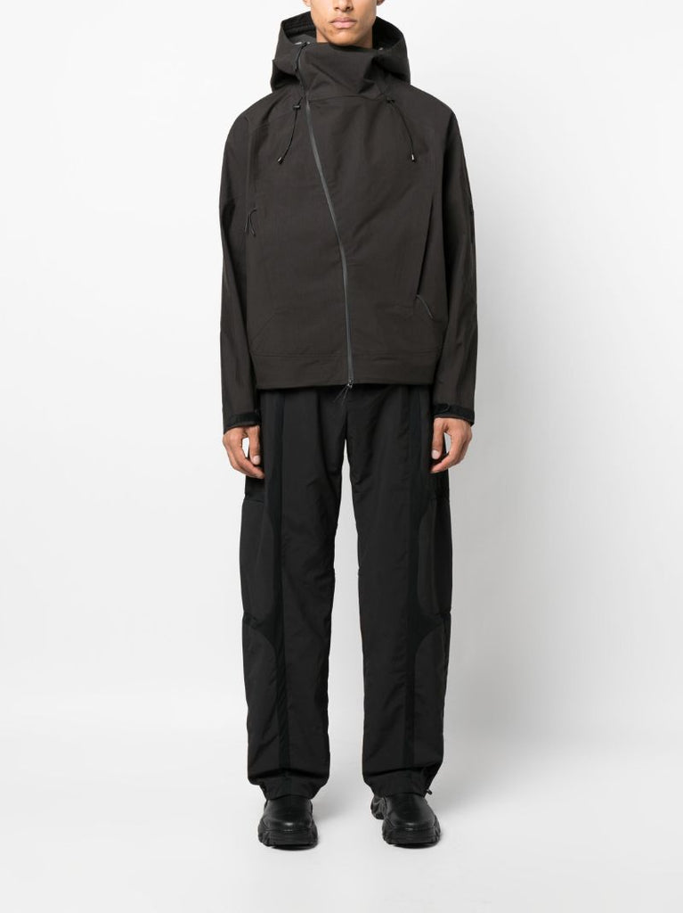 Brown Torrent Hooded Jacket