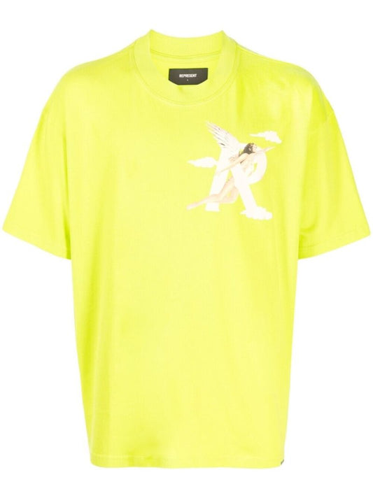 Green Graphic Print T-shirt