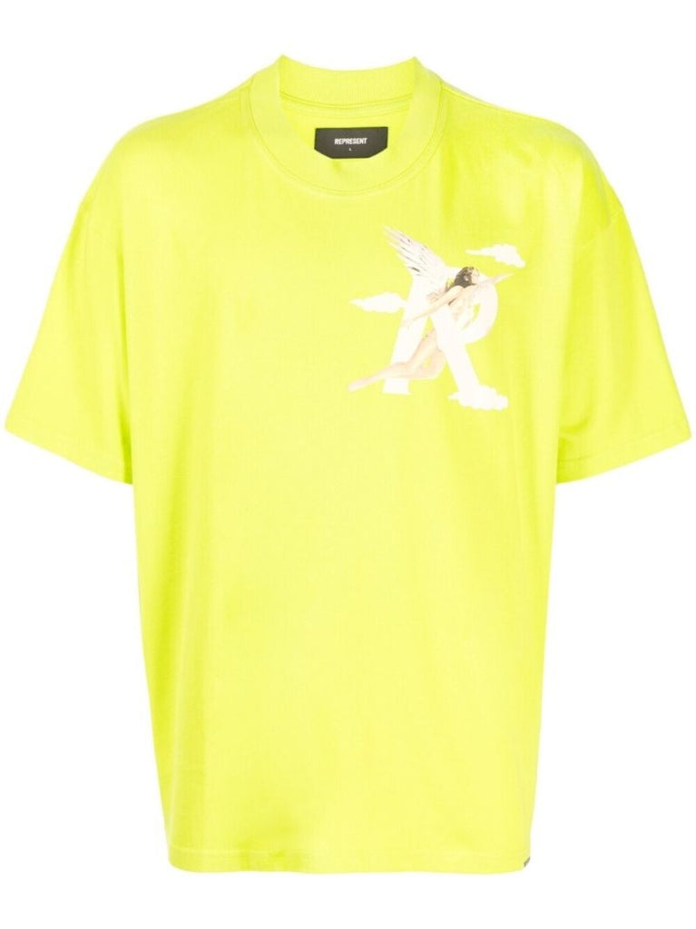 Green Graphic Print T-shirt