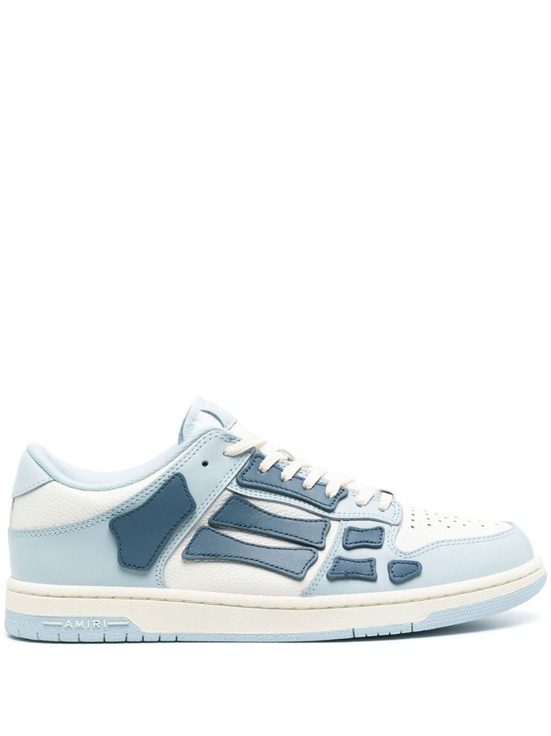 Blue Skel Top Low Leather Sneakers