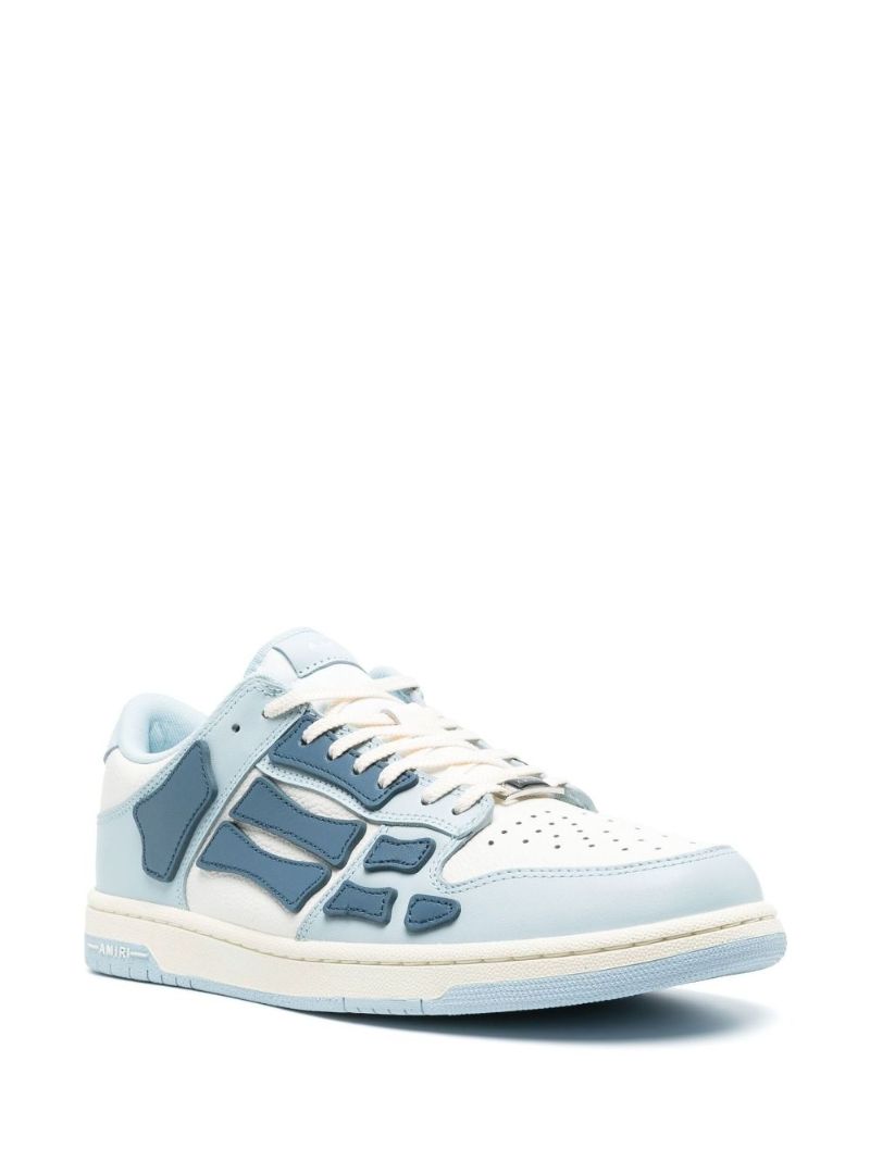 Blue Skel Top Low Leather Sneakers