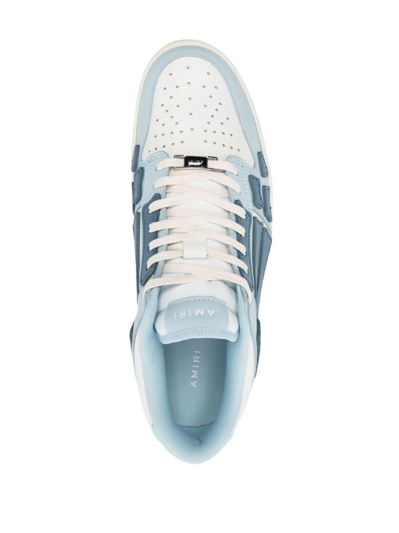 Blue Skel Top Low Leather Sneakers