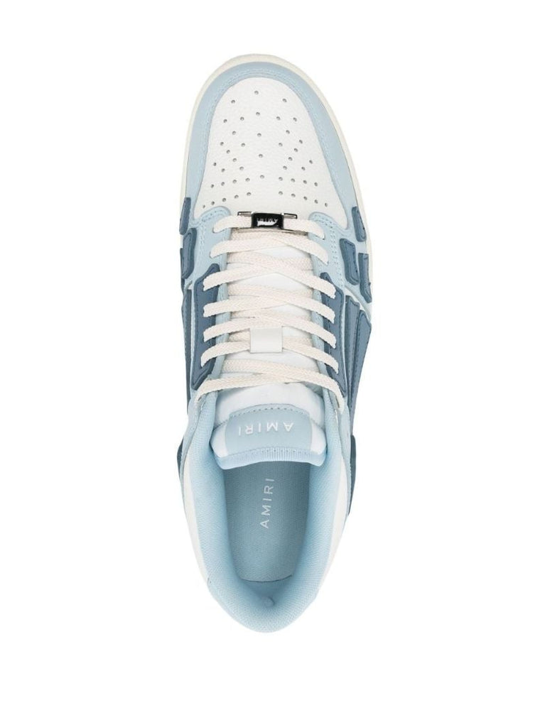 Blue Skel Top Low Leather Sneakers