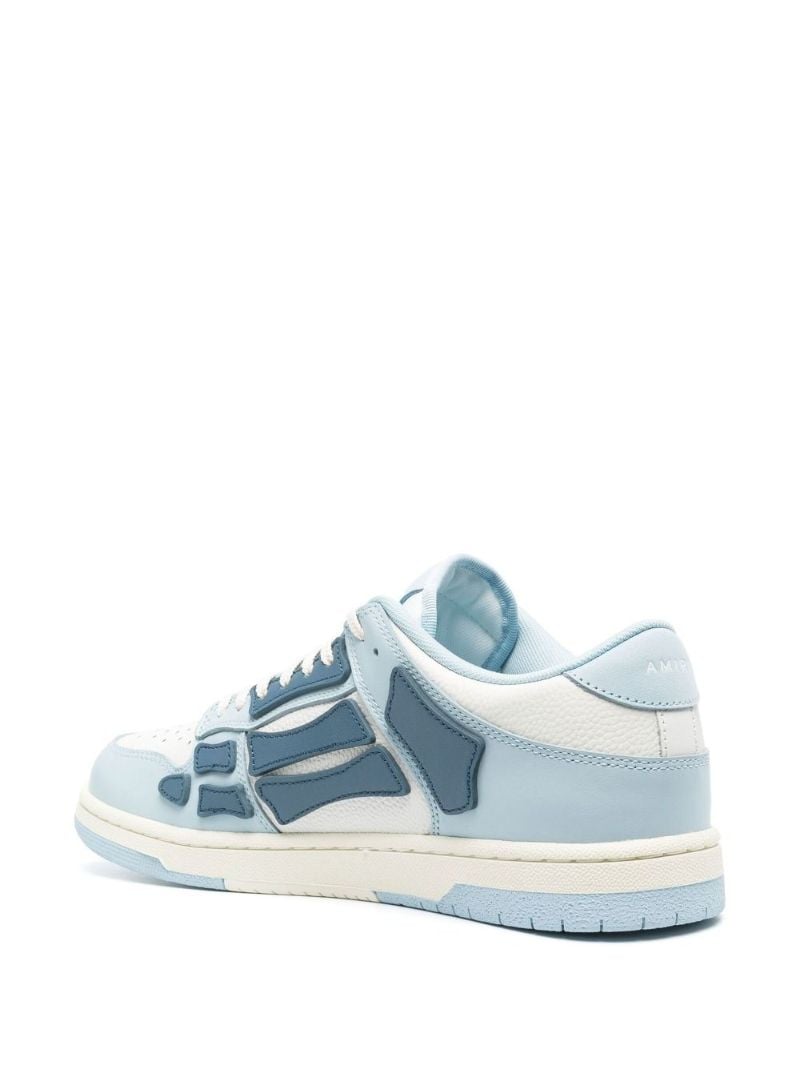 Blue Skel Top Low Leather Sneakers